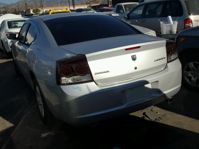 2B3KA43D89H594388 - 2009 DODGE CHARGER SILVER photo 3