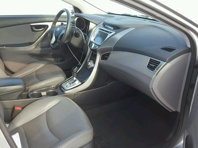 KMHDH4AE8BU132782 - 2011 HYUNDAI ELANTRA GL GRAY photo 5