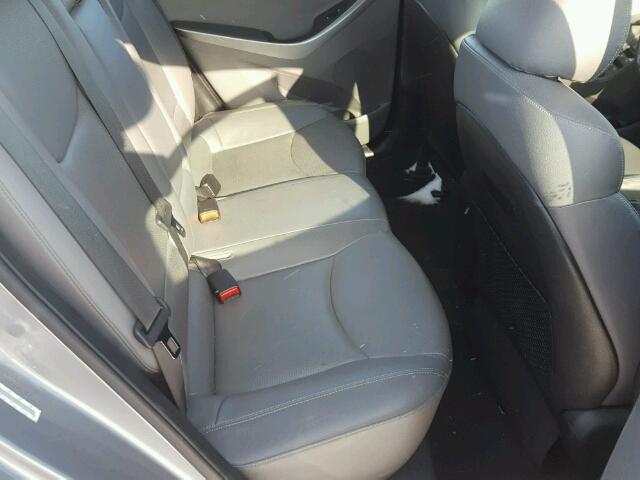 KMHDH4AE8BU132782 - 2011 HYUNDAI ELANTRA GL GRAY photo 6