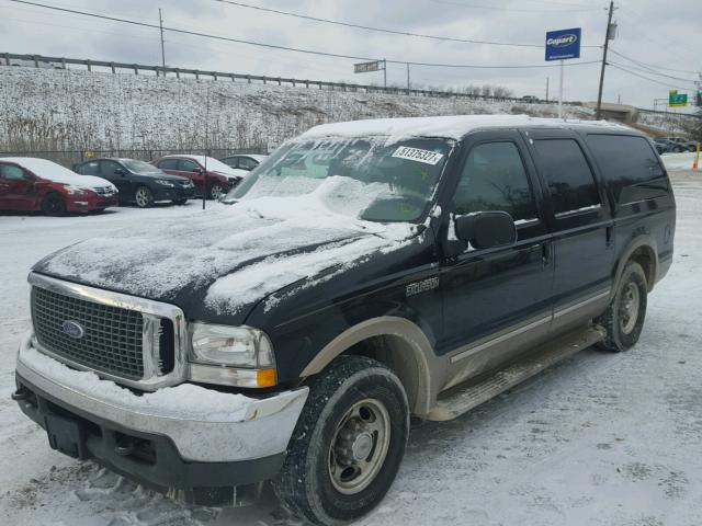 1FMNU42L92EC53800 - 2002 FORD EXCURSION TWO TONE photo 2