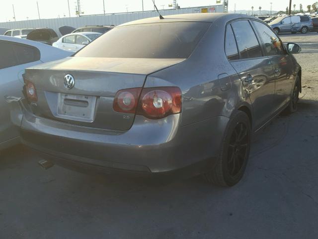 3VWJZ7AJ6AM052593 - 2010 VOLKSWAGEN JETTA S GRAY photo 4