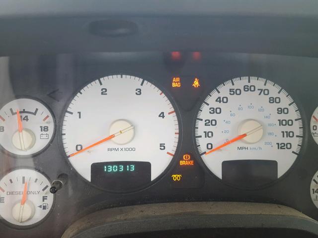 3D7KU28CX4G139633 - 2004 DODGE RAM 2500 S ლურჯი ფოტო 8