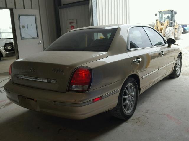 KMHFU45E63A239492 - 2003 HYUNDAI XG 350 GOLD photo 4