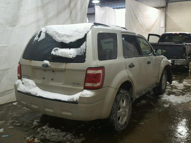 1FMCU93188KA97714 - 2008 FORD ESCAPE XLT CREAM photo 4