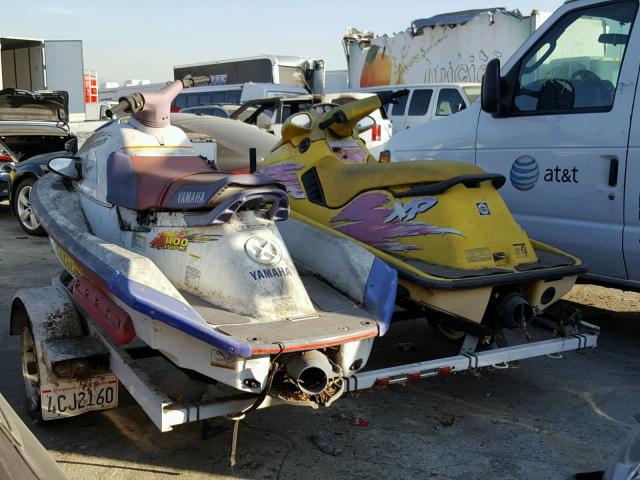 YAMA3930J596 - 1996 YAMAHA JETSKI WHITE photo 3