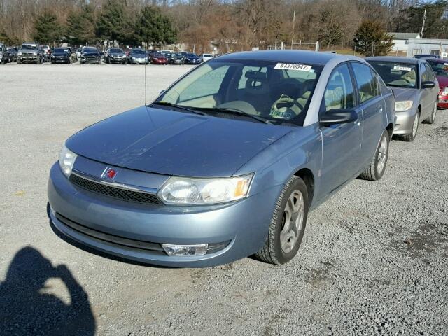 1G8AL52F93Z104653 - 2003 SATURN ION LEVEL BLUE photo 2