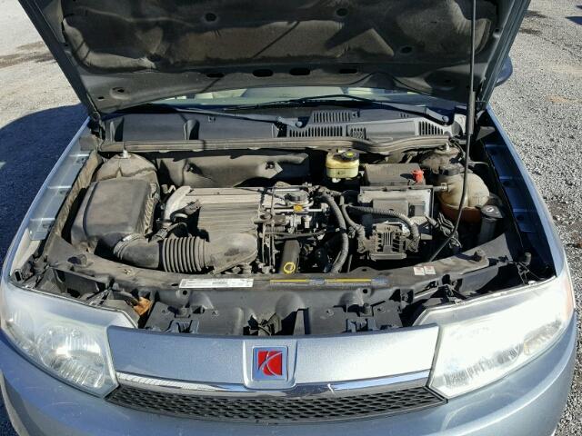 1G8AL52F93Z104653 - 2003 SATURN ION LEVEL BLUE photo 7