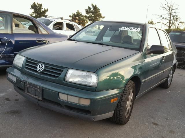 3VWSB81H5VM115491 - 1997 VOLKSWAGEN JETTA GLS GREEN photo 2