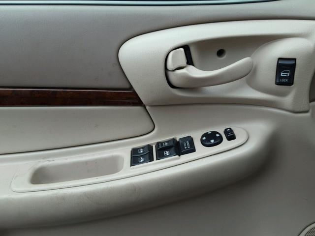 2G1WF55EX29109562 - 2002 CHEVROLET IMPALA TAN photo 9