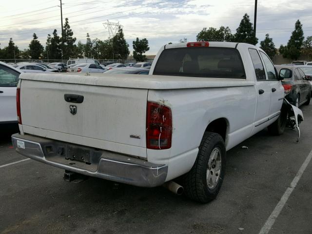 1D7HA18D55J527374 - 2005 DODGE RAM 1500 S WHITE photo 4