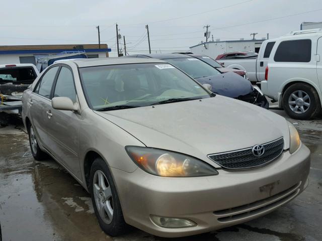 4T1BF30KX3U548591 - 2003 TOYOTA CAMRY LE GOLD photo 1