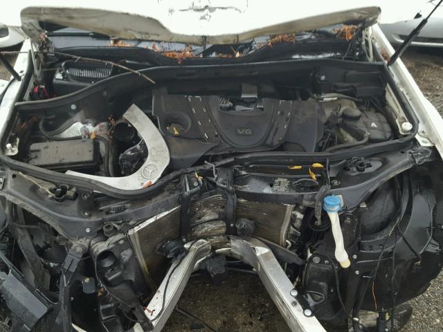 4JGBB86E16A065748 - 2006 MERCEDES-BENZ ML 350 WHITE photo 7