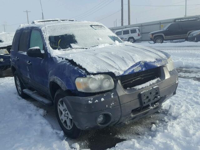 1FMYU93175KA56959 - 2005 FORD ESCAPE XLT BLUE photo 1