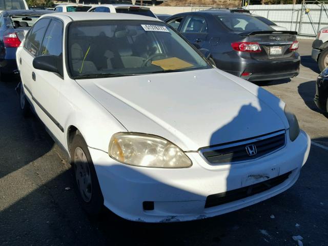 JHMEJ6676YS000366 - 2000 HONDA CIVIC LX WHITE photo 1