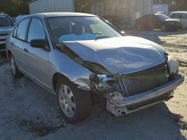 2HGES16501H554114 - 2001 HONDA CIVIC LX SILVER photo 1