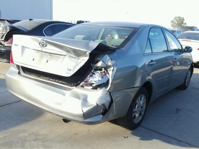 4T1BF30K15U598332 - 2005 TOYOTA CAMRY LE GREEN photo 4