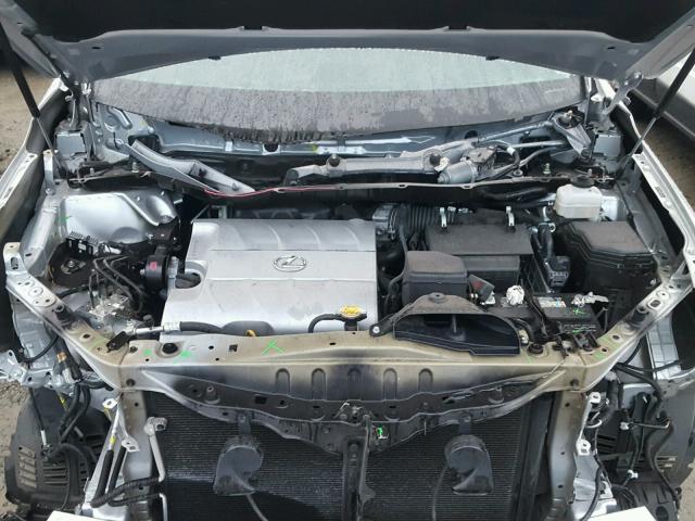 2T2BK1BA0FC293276 - 2015 LEXUS RX 350 SILVER photo 7