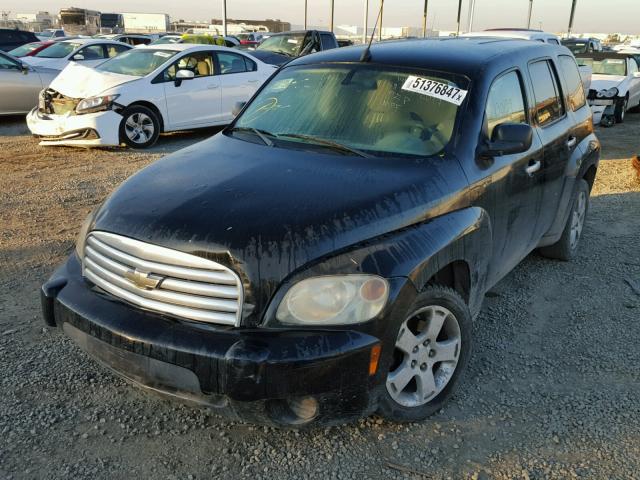 3GNDA13D46S511562 - 2006 CHEVROLET HHR LS BLACK photo 2