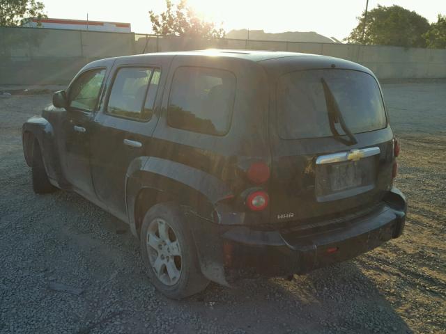 3GNDA13D46S511562 - 2006 CHEVROLET HHR LS BLACK photo 3
