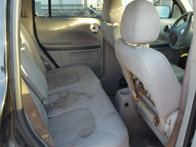3GNDA13D46S511562 - 2006 CHEVROLET HHR LS BLACK photo 6