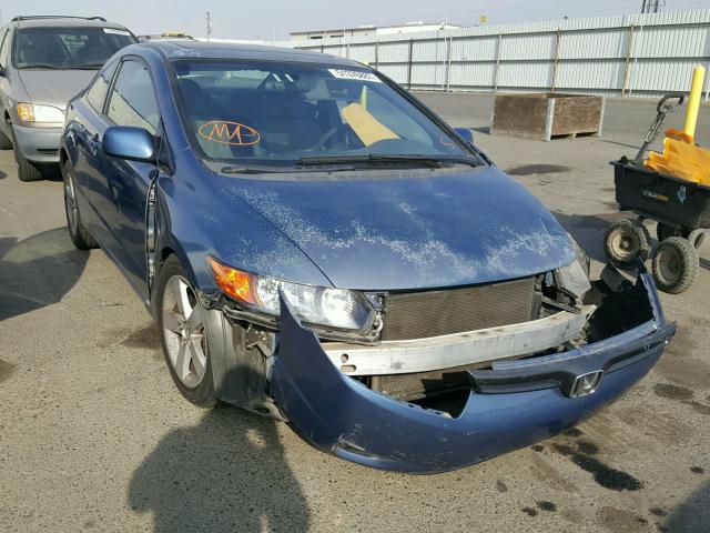 2HGFG12817H548725 - 2007 HONDA CIVIC EX BLUE photo 1