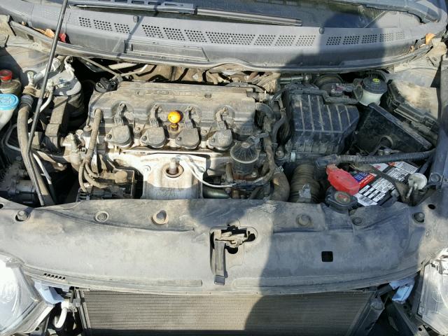 2HGFG12817H548725 - 2007 HONDA CIVIC EX ლურჯი ფოტო 7