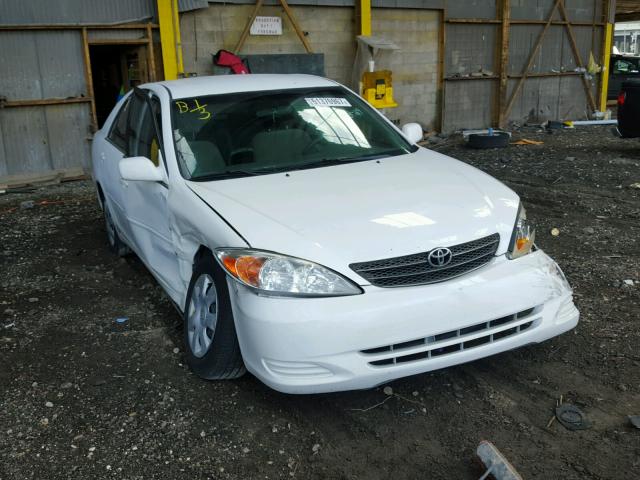 4T1BE32K43U172101 - 2003 TOYOTA CAMRY LE WHITE photo 1