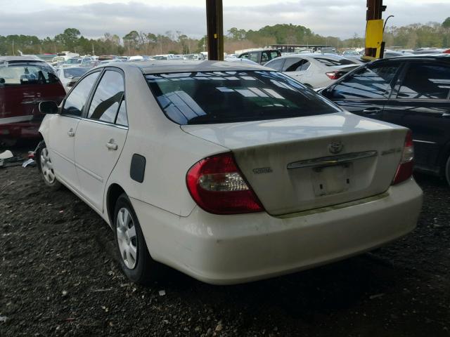 4T1BE32K43U172101 - 2003 TOYOTA CAMRY LE WHITE photo 3