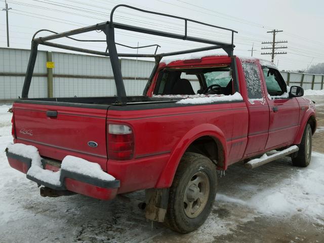 1FTZR45E03PA07244 - 2003 FORD RANGER SUP RED photo 4