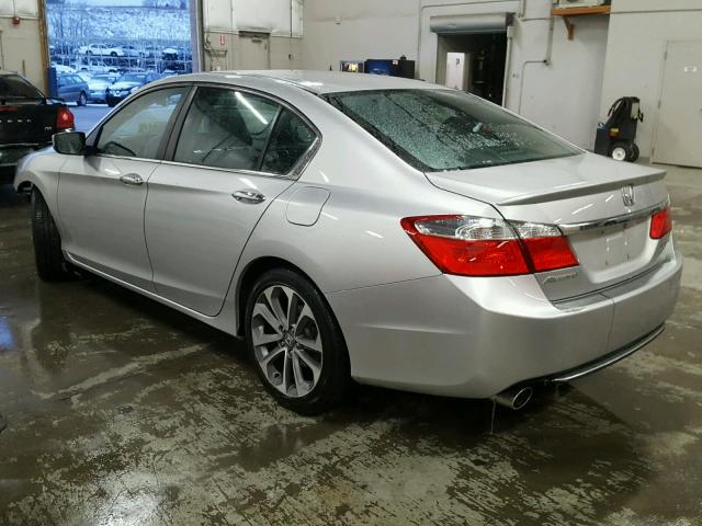 1HGCR2F58DA282813 - 2013 HONDA ACCORD SPO SILVER photo 3