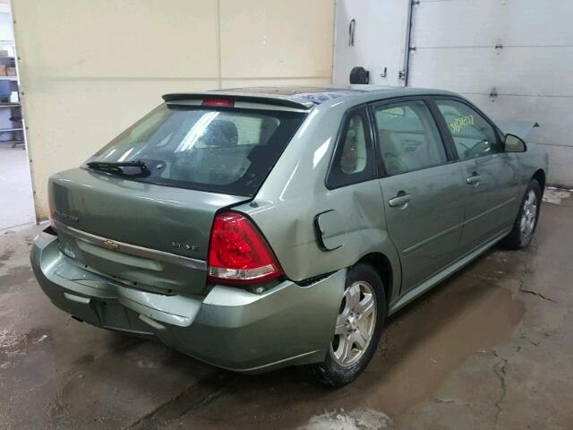 1G1ZU64895F221088 - 2005 CHEVROLET MALIBU MAX GREEN photo 4