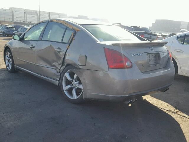 1N4BA41E07C818270 - 2007 NISSAN MAXIMA SE GRAY photo 3