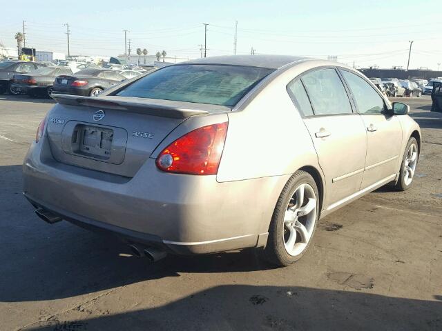 1N4BA41E07C818270 - 2007 NISSAN MAXIMA SE GRAY photo 4