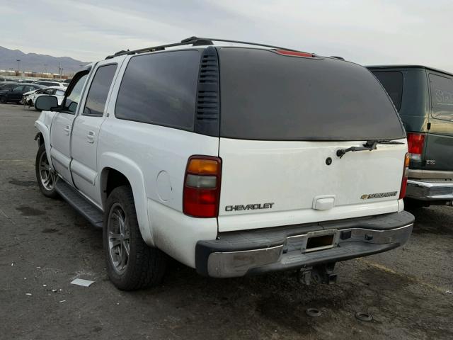 1GNFK16Z12J209459 - 2002 CHEVROLET SUBURBAN K WHITE photo 3