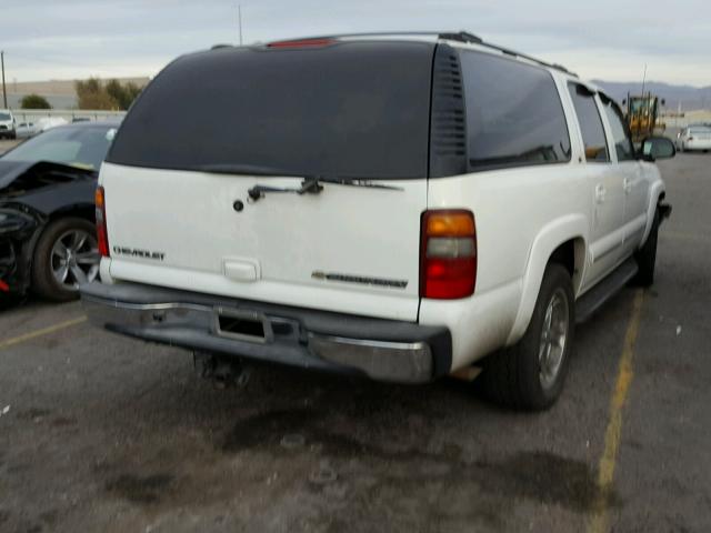 1GNFK16Z12J209459 - 2002 CHEVROLET SUBURBAN K WHITE photo 4