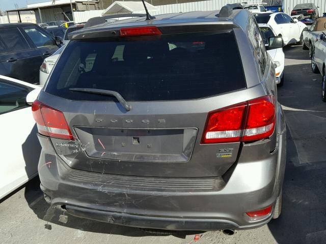 3C4PDCBG2DT704479 - 2013 DODGE JOURNEY SX GRAY photo 9