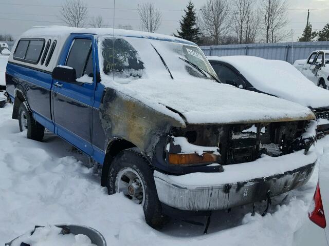 1FTEF15N2RNB44356 - 1994 FORD F150 BLUE photo 1