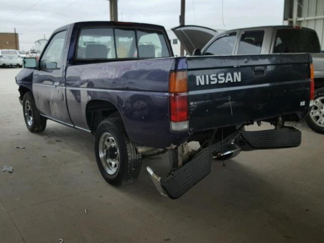 1N6SD11S5SC369664 - 1995 NISSAN TRUCK E/XE PURPLE photo 3