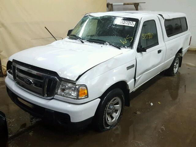 1FTYR10DX9PA60230 - 2009 FORD RANGER WHITE photo 2