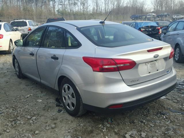 1FADP3E25GL402748 - 2016 FORD FOCUS S SILVER photo 3