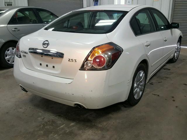 1N4AL2AP2CC166290 - 2012 NISSAN ALTIMA BAS WHITE photo 4