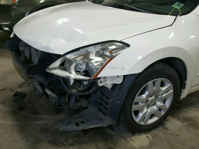 1N4AL2AP2CC166290 - 2012 NISSAN ALTIMA BAS WHITE photo 9