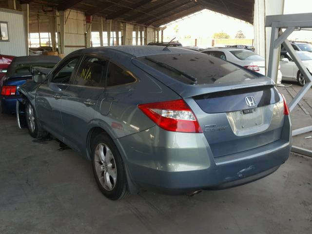 5J6TF1H5XAL001491 - 2010 HONDA ACCORD CRO GREEN photo 3