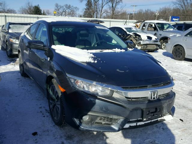 19XFC1F38HE214214 - 2017 HONDA CIVIC EX ლურჯი ფოტო 1