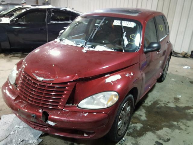 3C8FY68B73T551253 - 2003 CHRYSLER PT CRUISER BURGUNDY photo 2