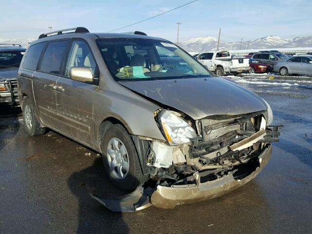 KNDMB233676147086 - 2007 KIA SEDONA EX GOLD photo 1