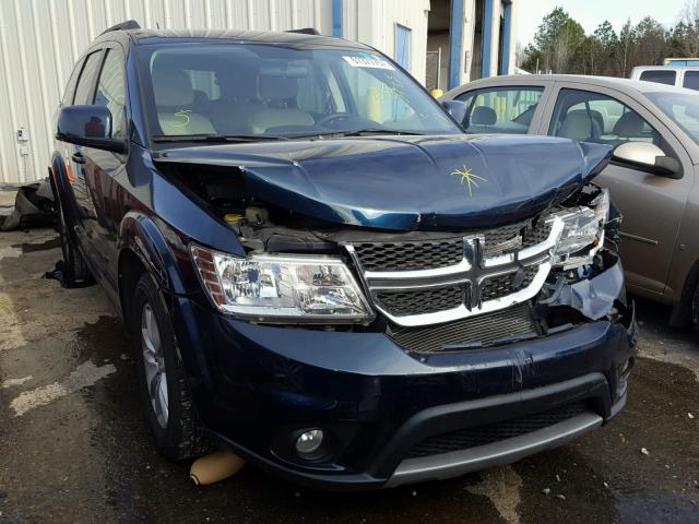 3C4PDCBB2DT723036 - 2013 DODGE JOURNEY SX BLUE photo 1