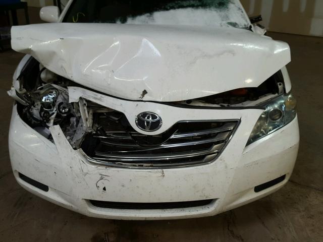 4T1BB46K37U023757 - 2007 TOYOTA CAMRY NEW WHITE photo 7