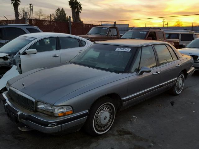 1G4CW53L9P1637645 - 1993 BUICK PARK AVENU GRAY photo 2