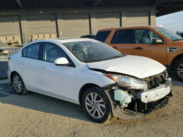 JM1BL1W89C1561461 - 2012 MAZDA 3 I WHITE photo 1